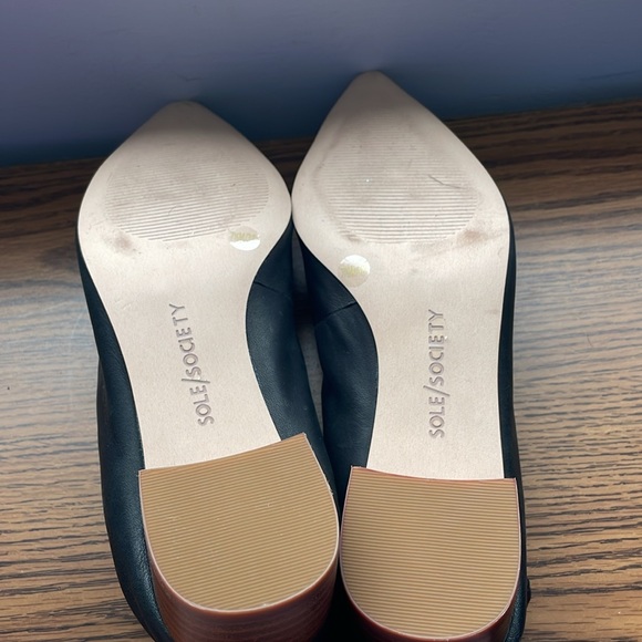 Sole Society Madeera Low Block Heel - sz 7.5 - Picture 3 of 4